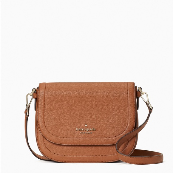 kate spade Bags Kate Spade Blake Pebbled Leather Saddle Crossbody